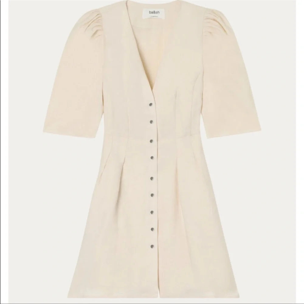 NWT ba&sh Astrid Dress with Pockets